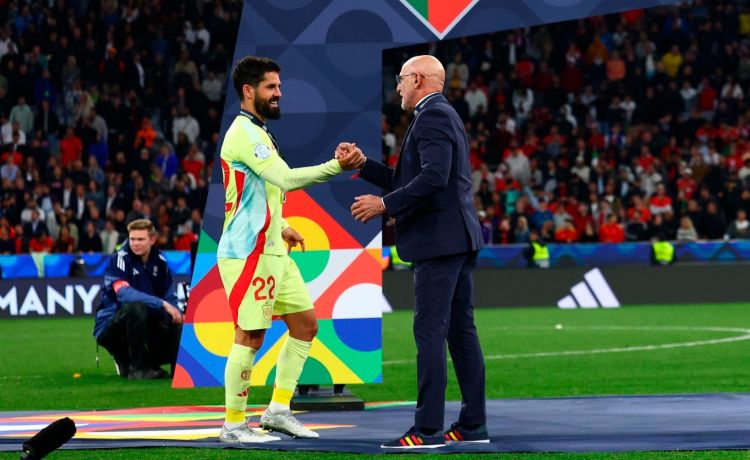 De la Fuente no se olvida de Isco para la selección De la Fuente no se olvida de Isco para la selección