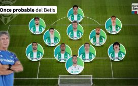 Alineación probable del Betis ante el Levante este sábado: algunas despedidas definitivas Alineación probable del Betis ante el Levante este sábado: algunas despedidas definitivas