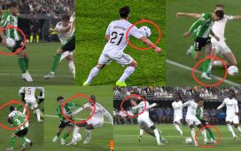 La polémica en el Betis-Madrid; tres penaltis pedidos, una roja y un gol anulado La polémica en el Betis-Madrid; tres penaltis pedidos, una roja y un gol anulado