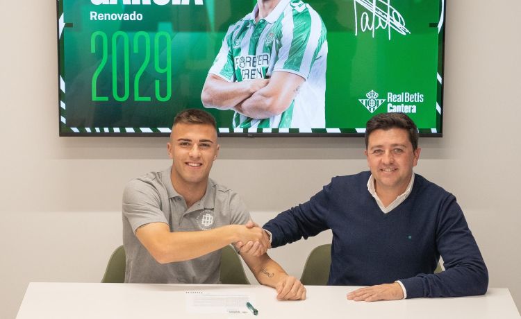 Oficial: Pablo García renueva hasta 2029 y apunta el Villamarín como su próximo objetivo profesional Oficial: Pablo García renueva hasta 2029 y apunta el Villamarín como su próximo objetivo profesional