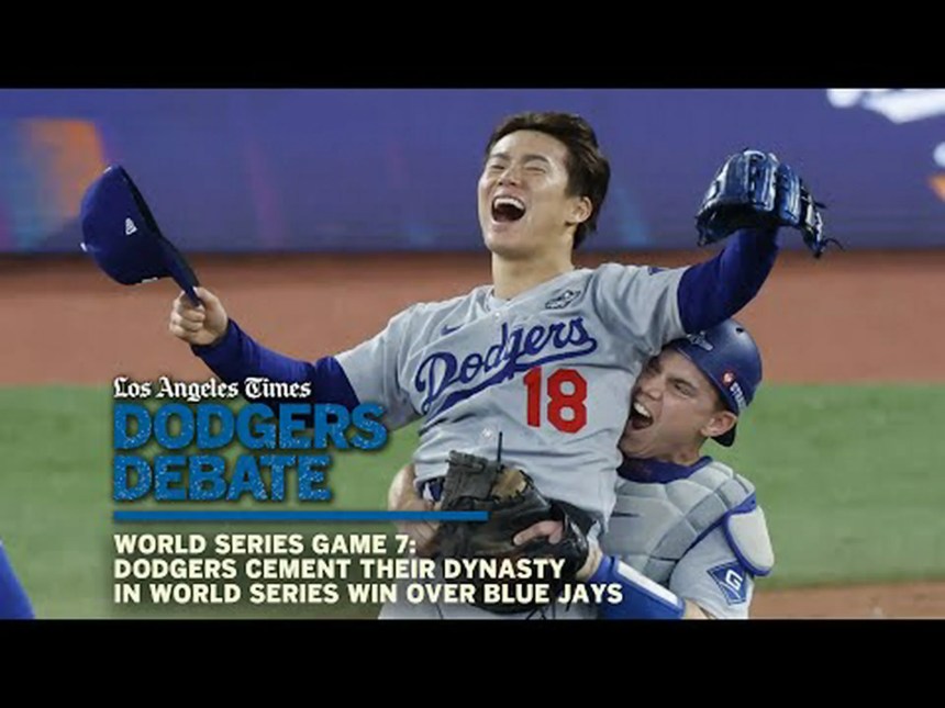 Commentary: Again to again! Dodgers nab dynasty-defining victory over Blue Jays in World Sequence Recreation 7 Commentary: Again to again! Dodgers nab dynasty-defining victory over Blue Jays in World Sequence Recreation 7