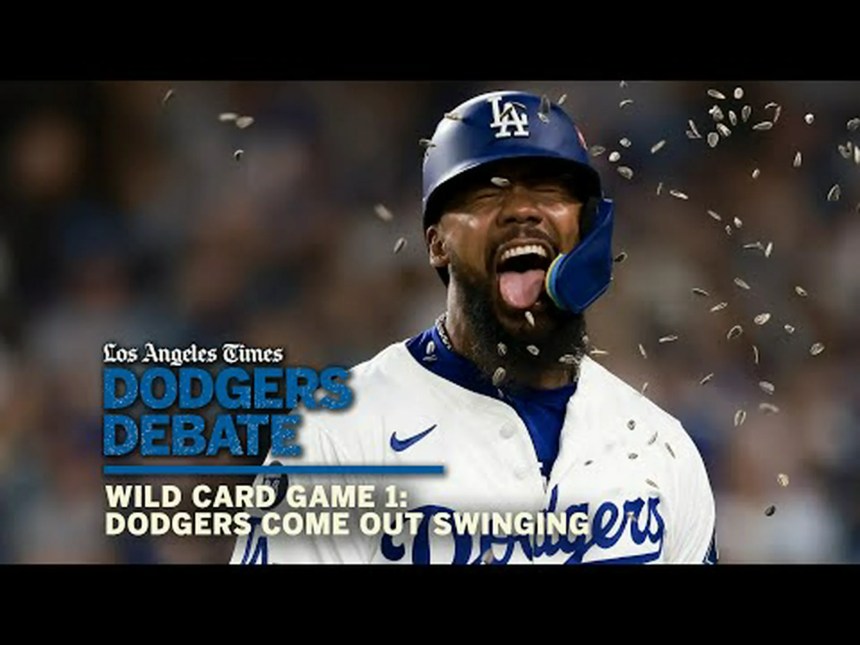 Dodgers open playoffs with shows of dominance and dysfunction in win over Reds Dodgers open playoffs with shows of dominance and dysfunction in win over Reds