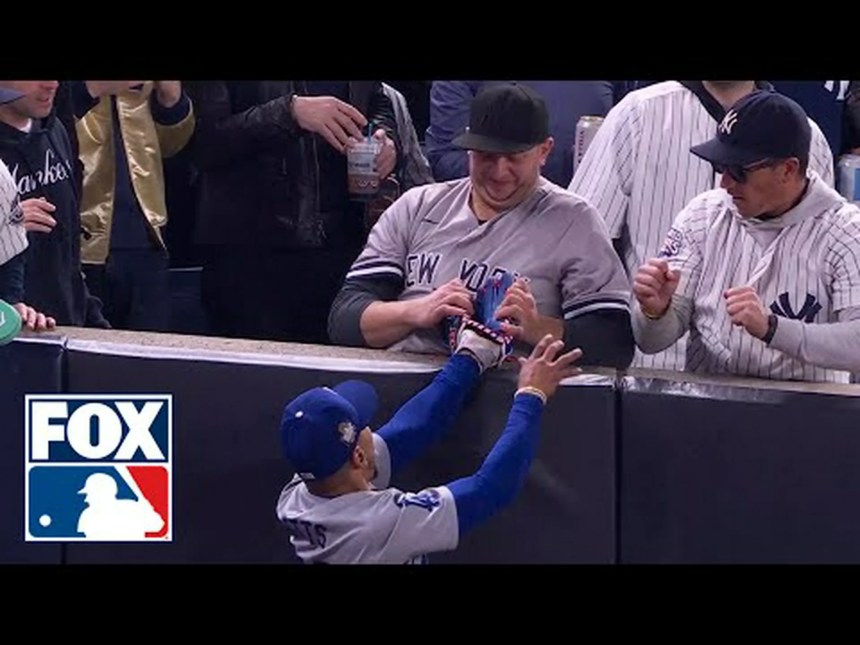 Dodger Mookie Betts brushes off Yankee followers ejected after excessive fan interference Dodger Mookie Betts brushes off Yankee followers ejected after excessive fan interference