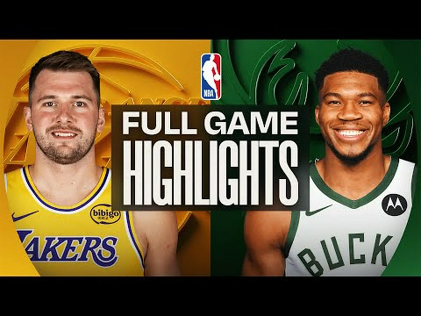 Luka Doncic scores 41 as Lakers rout Milwaukee Bucks to cap 3-2 journey Luka Doncic scores 41 as Lakers rout Milwaukee Bucks to cap 3-2 journey
