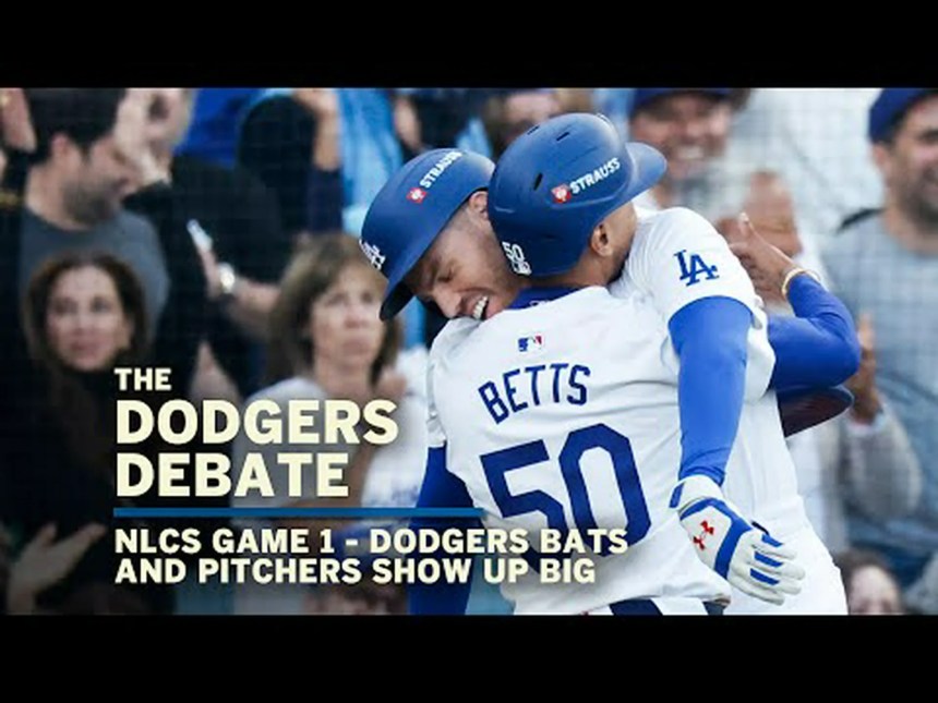 Dodgers waste no time extending their dominance in NLCS Recreation 1 win Dodgers waste no time extending their dominance in NLCS Recreation 1 win