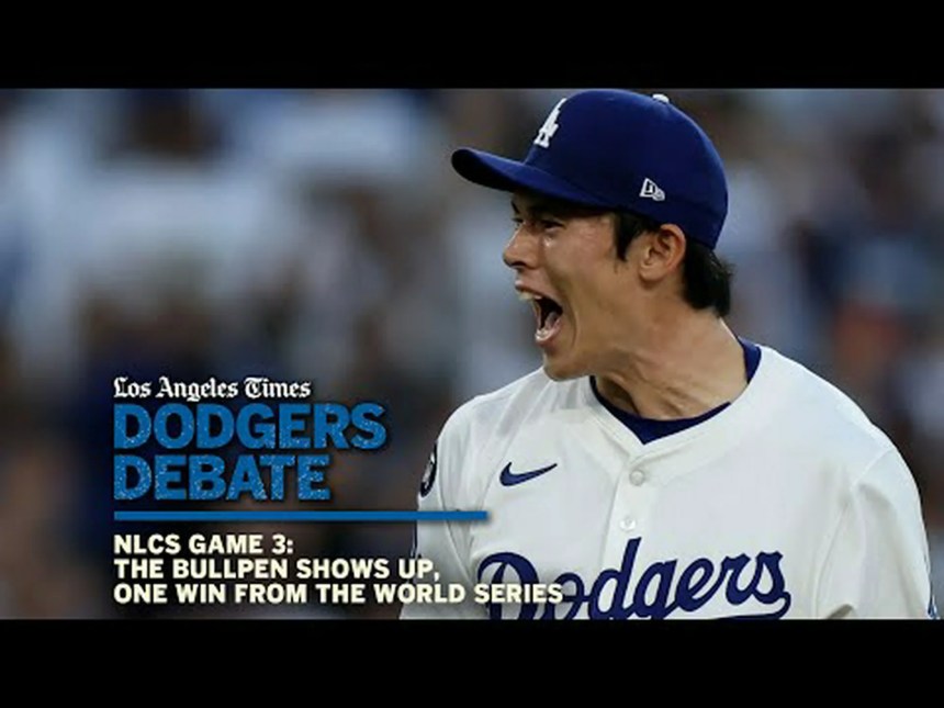 Dodgers capitalize on their probabilities to beat Brewers and take 3-0 NLCS lead Dodgers capitalize on their probabilities to beat Brewers and take 3-0 NLCS lead