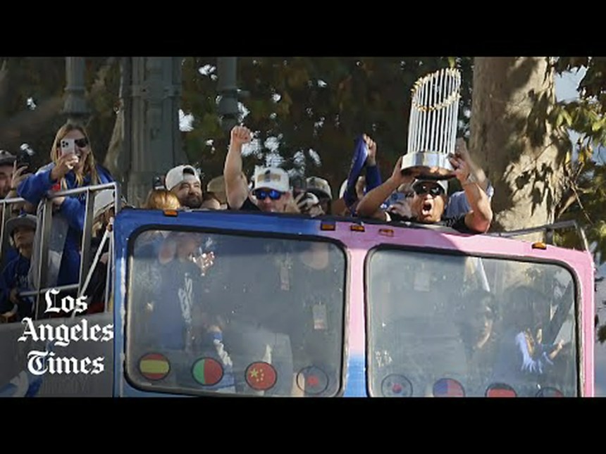 L.A. toasts its World Sequence champion Dodgers: ‘Town wanted this parade’ L.A. toasts its World Sequence champion Dodgers: ‘Town wanted this parade’