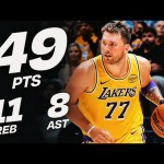 Luka Doncic scores 49 to guide the Lakers to a rout of Timberwolves Luka Doncic scores 49 to guide the Lakers to a rout of Timberwolves