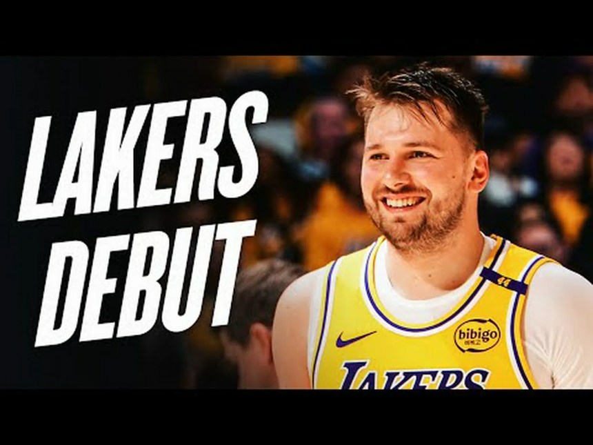 Plaschke: Luka Doncic is right here! Newly acquired star dazzles in his Lakers debut Plaschke: Luka Doncic is right here! Newly acquired star dazzles in his Lakers debut