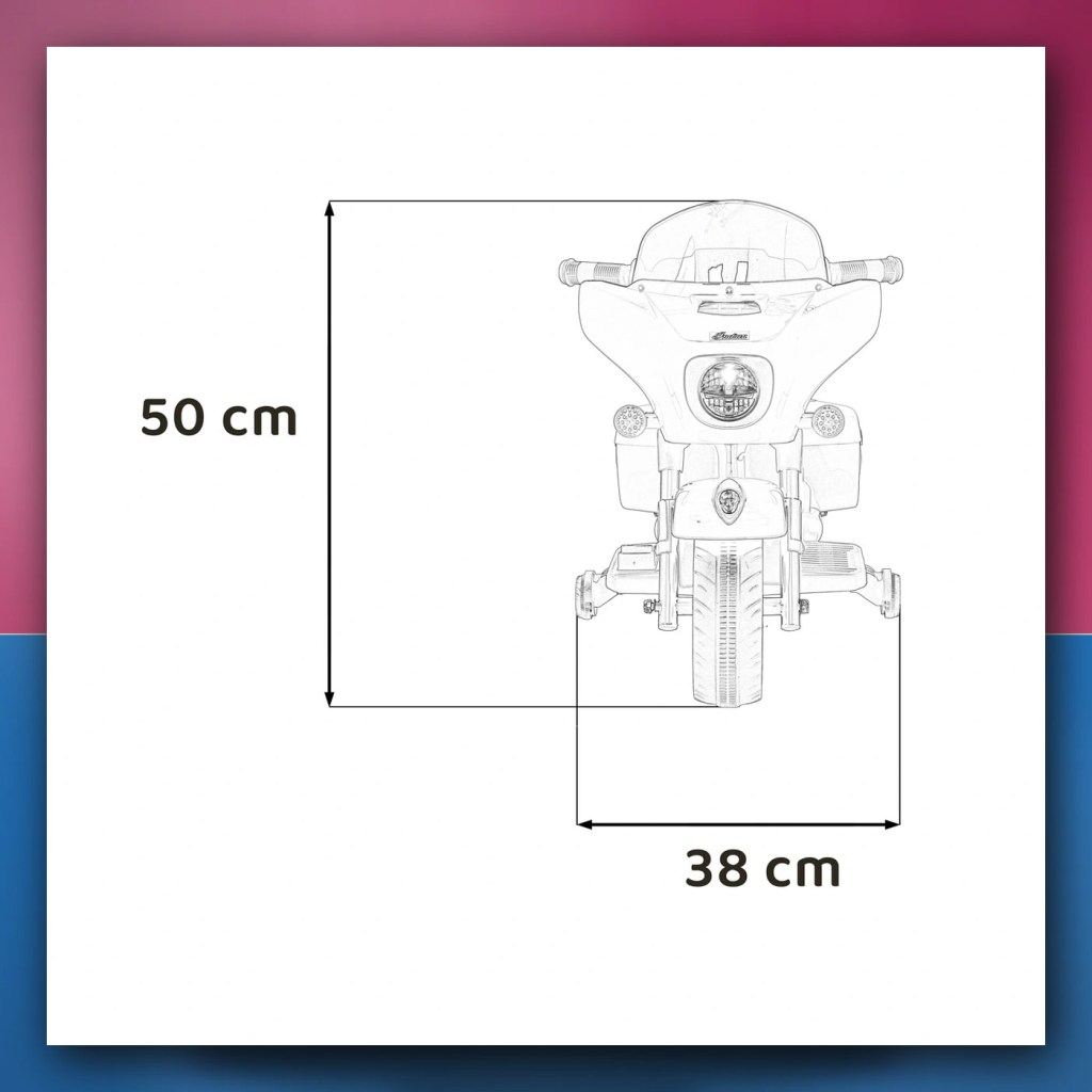 Auto na akumulator Sjekira INDIAN rozi - slika 2