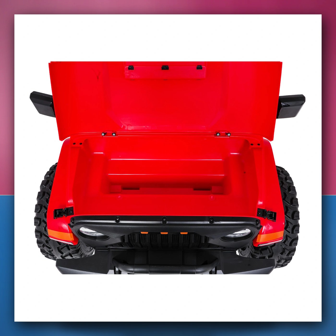 Auto na akumulator Ekstremno Sport 4x4 Varijabla Veličina crveni - slika 1