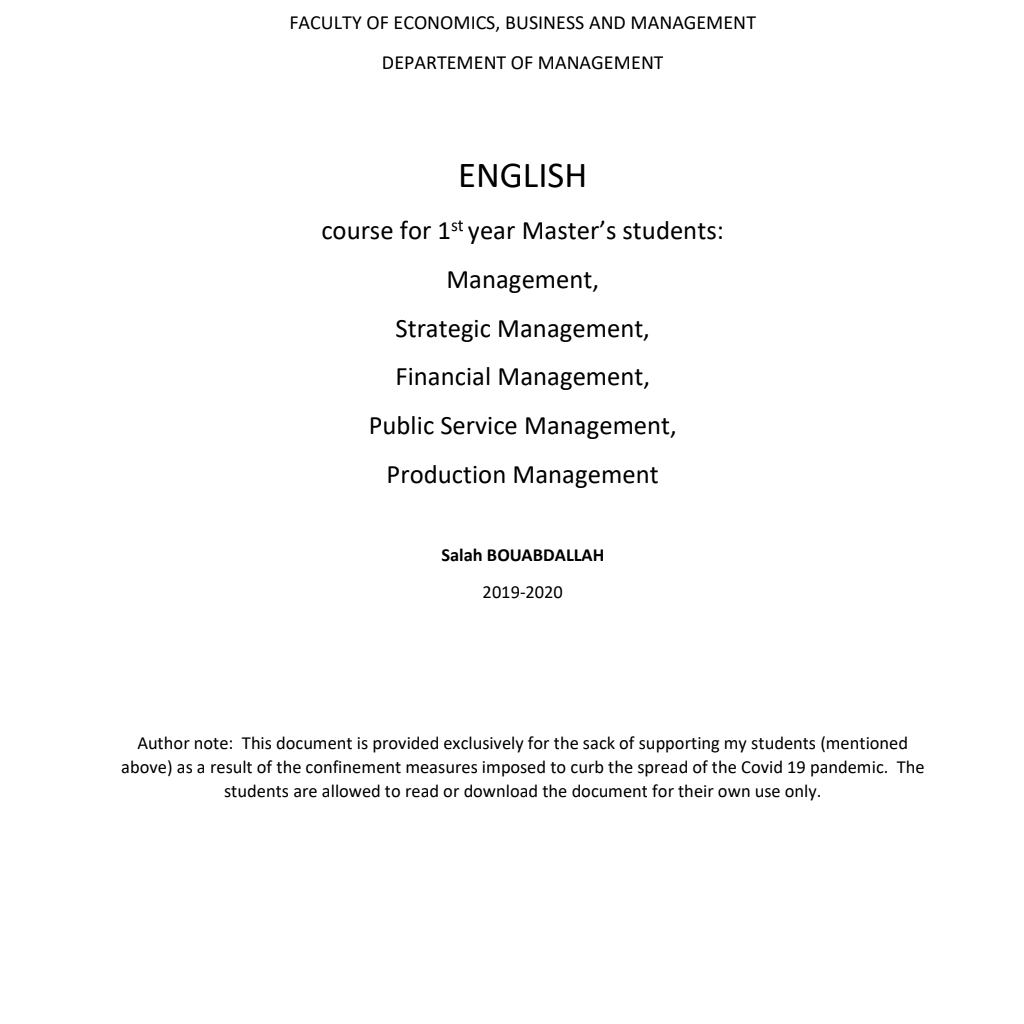 إنجليزية – ماستر كل التخصصات إنجليزية – ماستر كل التخصصات