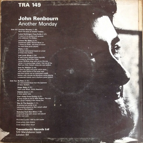 JOHN RENBOURN_Another Monday