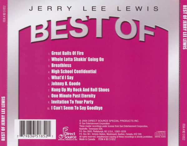 JERRY LEE LEWIS_Best Of