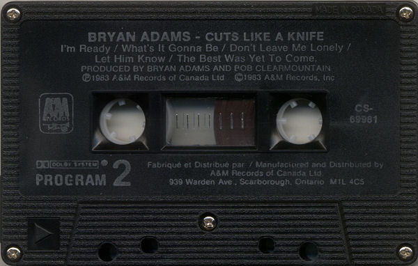 BRYAN ADAMS_Cuts Like A Knife