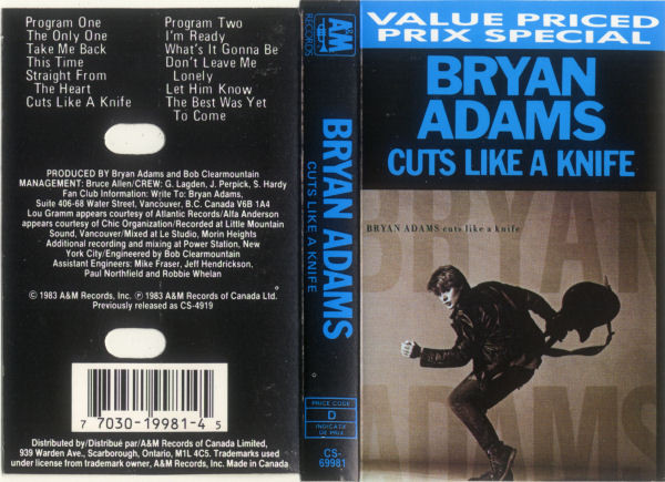 BRYAN ADAMS_Cuts Like A Knife