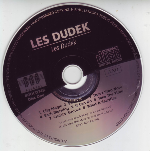 LES DUDEK_Les Dudek/Say No More