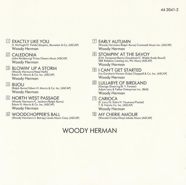 WOODY HERMAN_Giants Of The Big Band Era