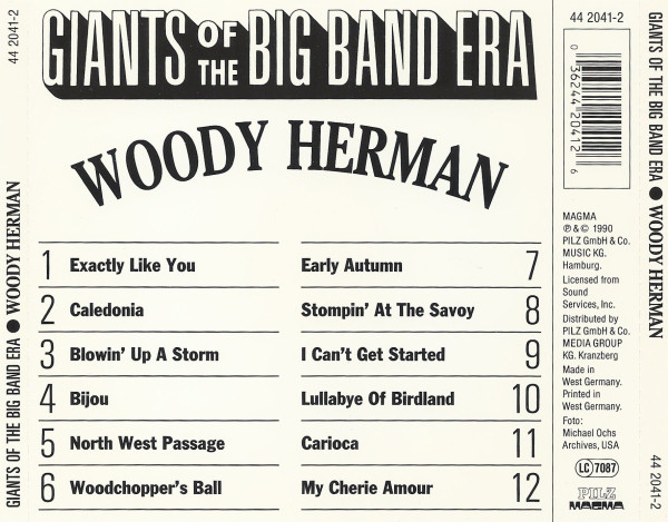 WOODY HERMAN_Giants Of The Big Band Era