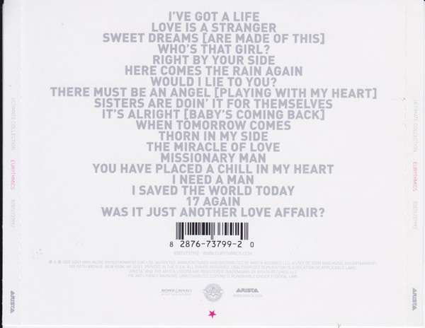 EURYTHMICS_Ultimate Collection