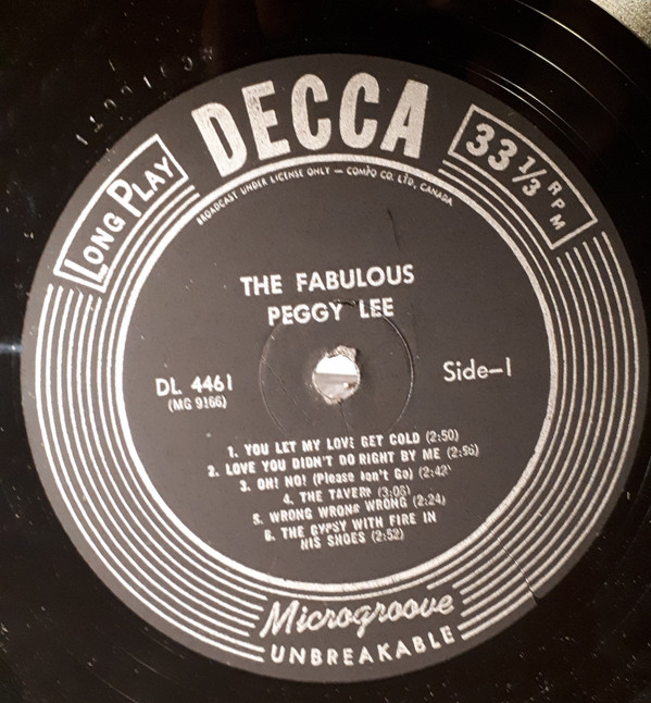 PEGGY LEE_The Fabulous Peggy Lee