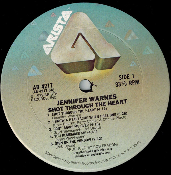 JENNIFER WARNES_Shot Through The Heart