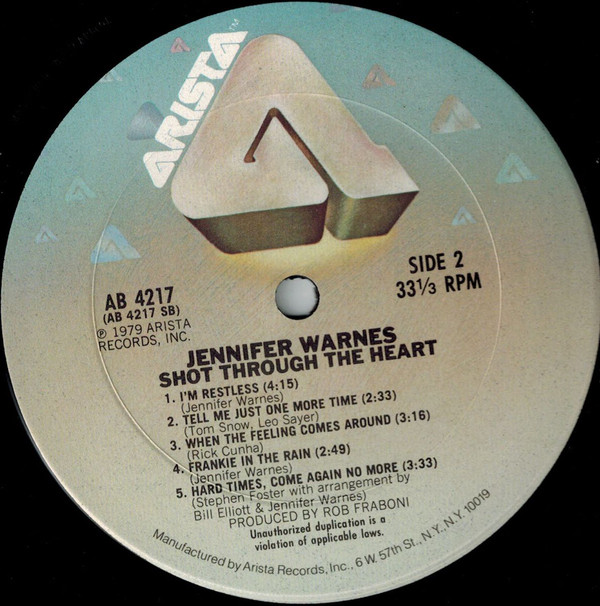JENNIFER WARNES_Shot Through The Heart