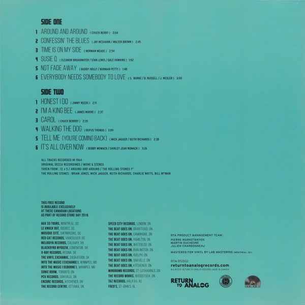 THE ROLLING STONES_Early Tracks