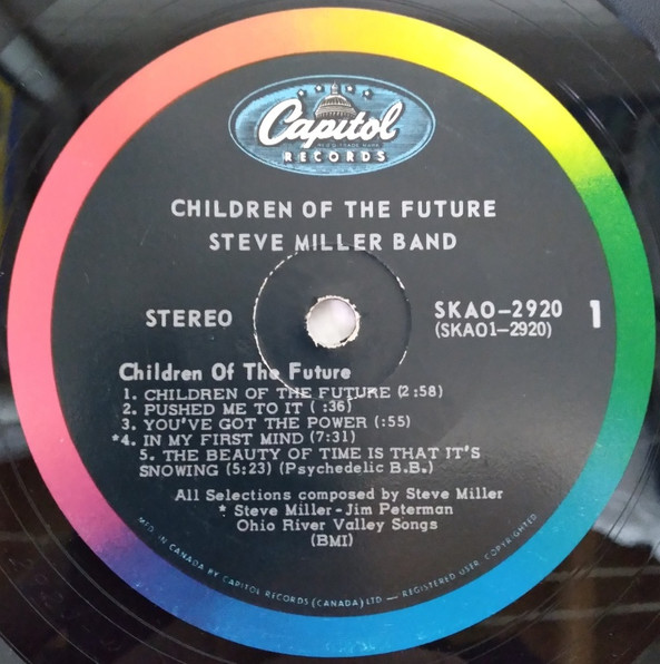 STEVE MILLER BAND_Children Of The Future