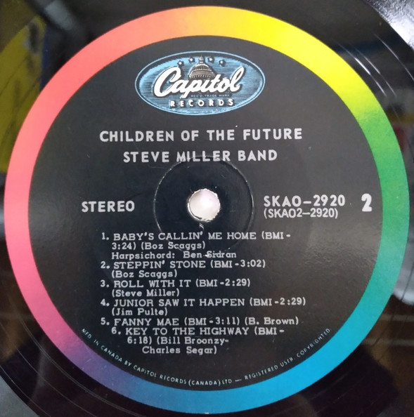 STEVE MILLER BAND_Children Of The Future