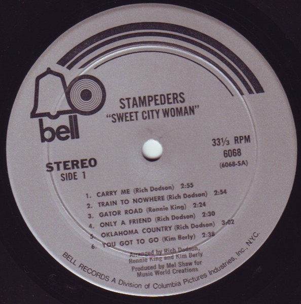 THE STAMPEDERS_Sweet City Woman
