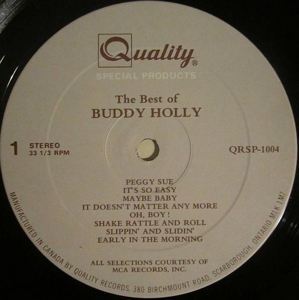 BUDDY HOLLY_The Best Of Buddy Holly