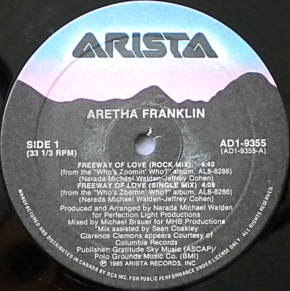 ARETHA FRANKLIN_Freeway Of Love