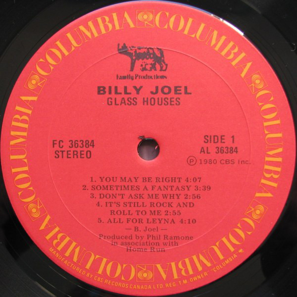 BILLY JOEL_Glass Houses