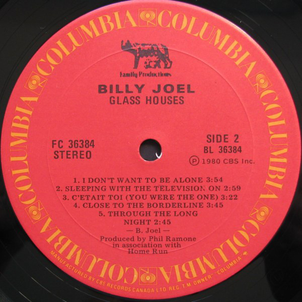 BILLY JOEL_Glass Houses