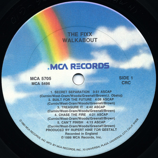 THE FIXX_Walkabout