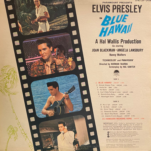 ELVIS PRESLEY_Blue Hawaii (Soundtrack)