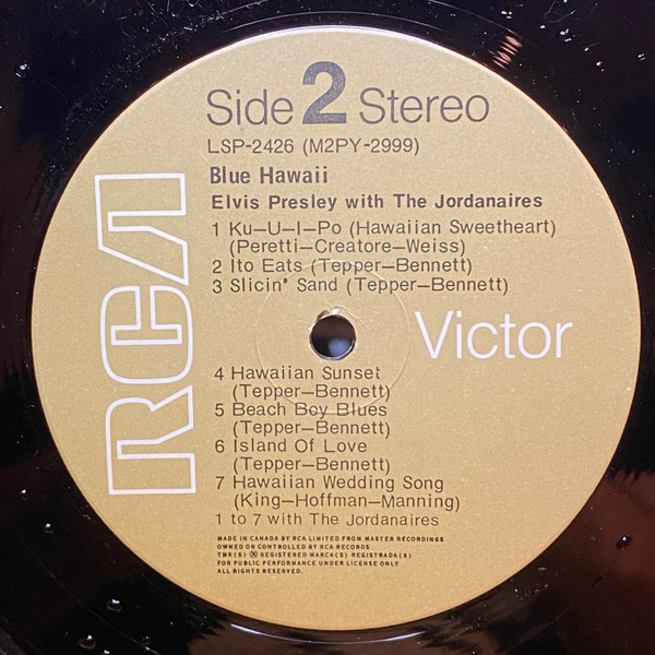 ELVIS PRESLEY_Blue Hawaii (Soundtrack)