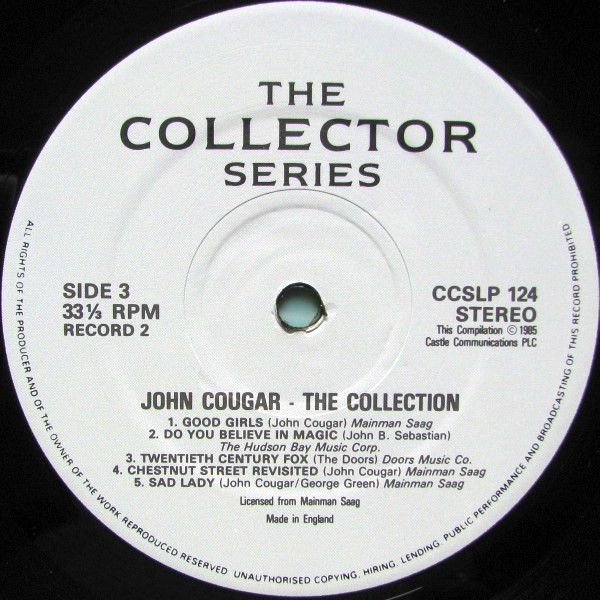 JOHN COUGAR MELLENCAMP_The Collection