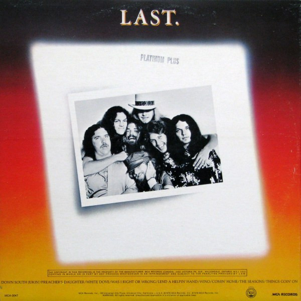 LYNYRD SKYNYRD_Skynyrd%27s First And... Last