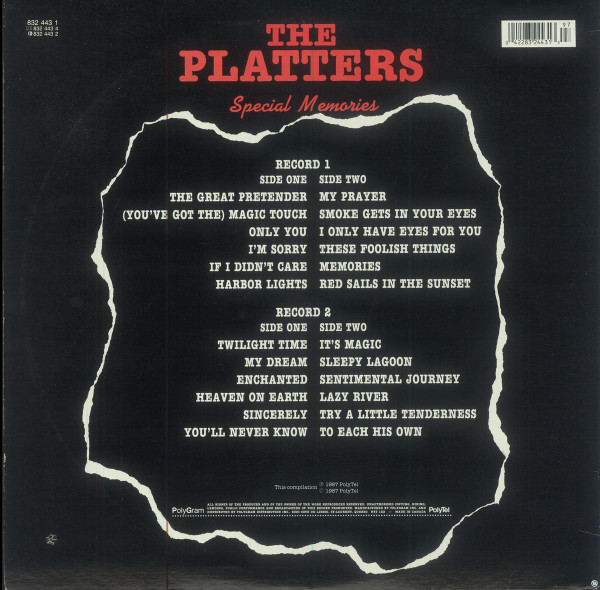 THE PLATTERS_Special Memories