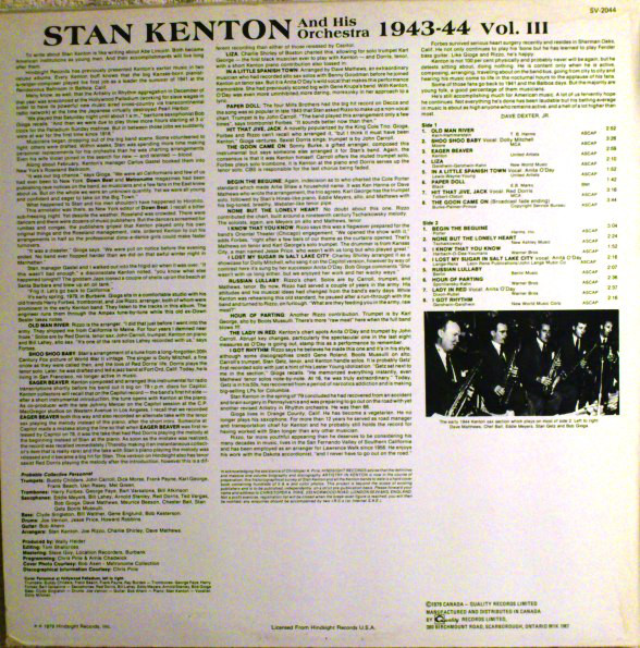 STAN KENTON_1943-1944