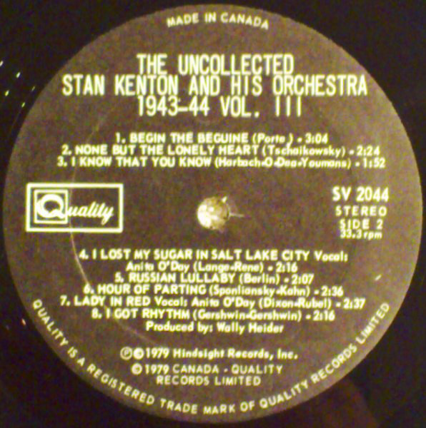 STAN KENTON_1943-1944
