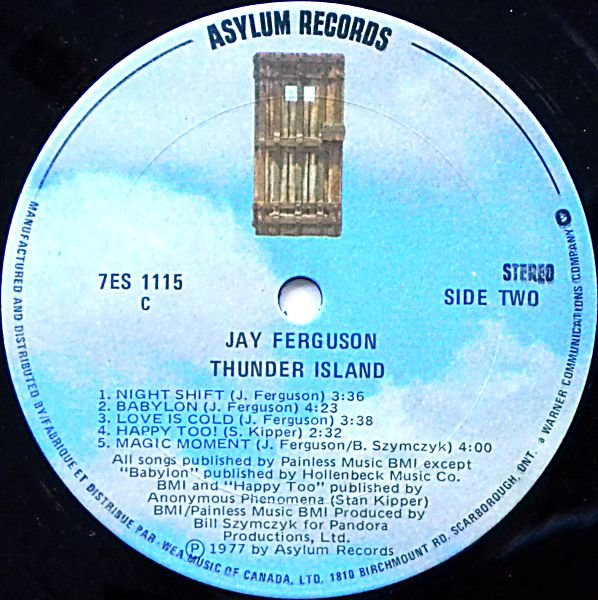JAY FERGUSON_Thunder Island