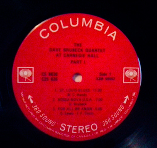 THE DAVE BRUBECK QUARTET_At Carnegie Hall