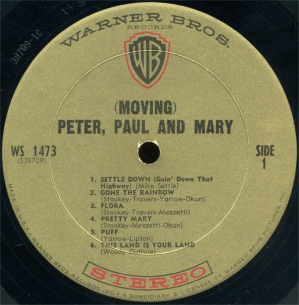 PETER, PAUL AND MARY_Moving