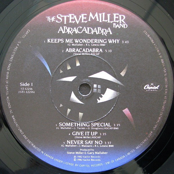 STEVE MILLER BAND_Abracadabra