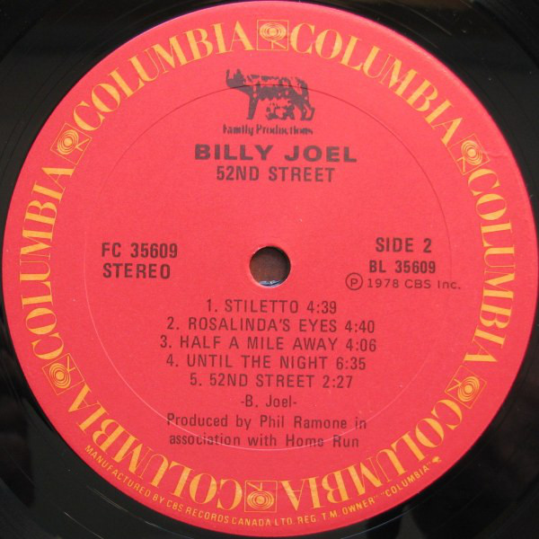 BILLY JOEL_52nd Street