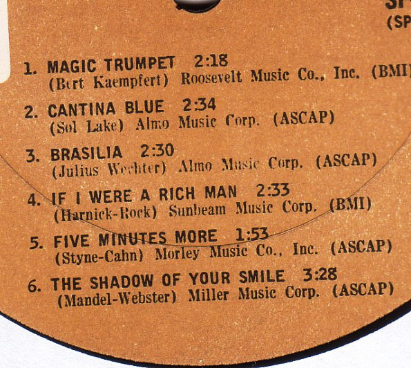 HERB ALPERT AND THE TIJUANA BRASS_What Now My Love