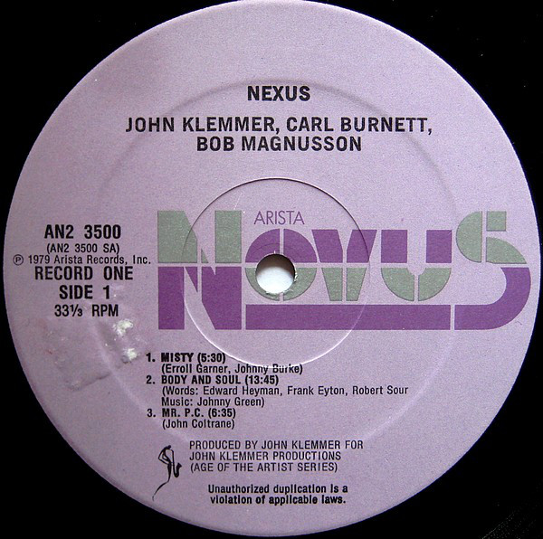 KLEMMER JOHN_Nexus